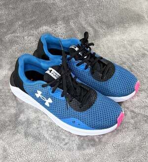 Under Armour Women's Charged Pursuit 3 Running Shoes Victory Blue 3024889-400